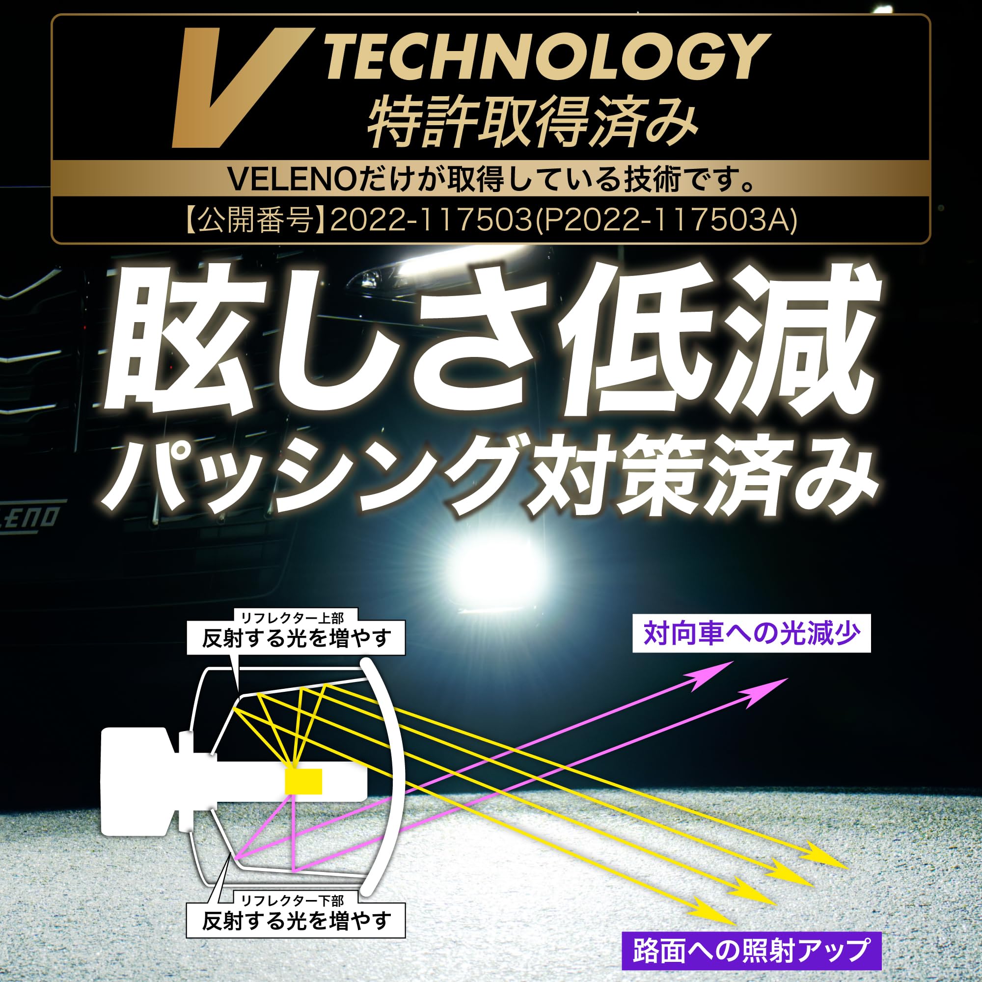 Amazon.co.jp: VELENO MORTALE 実測値 18700lm LED フォグランプ